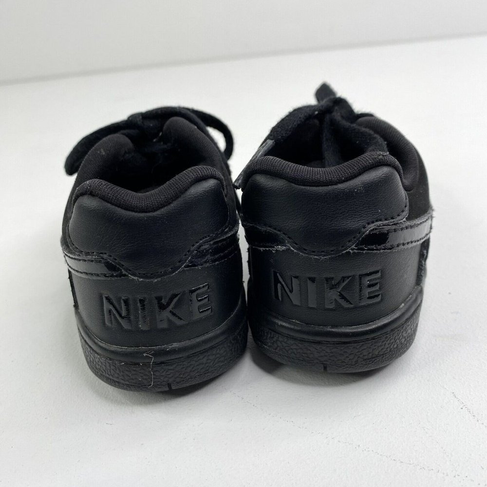 Nike Delta Force Unisex Baby Toddler Kids Size 6 Black Sneakers Shoes Lace Up - Picture 5 of 8